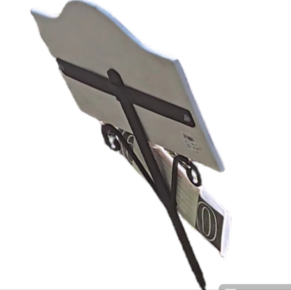 Ceramic Address Plaque With Weatherproof Vinyl Numbers(Two sets of all numbers - Picture 2 of 5